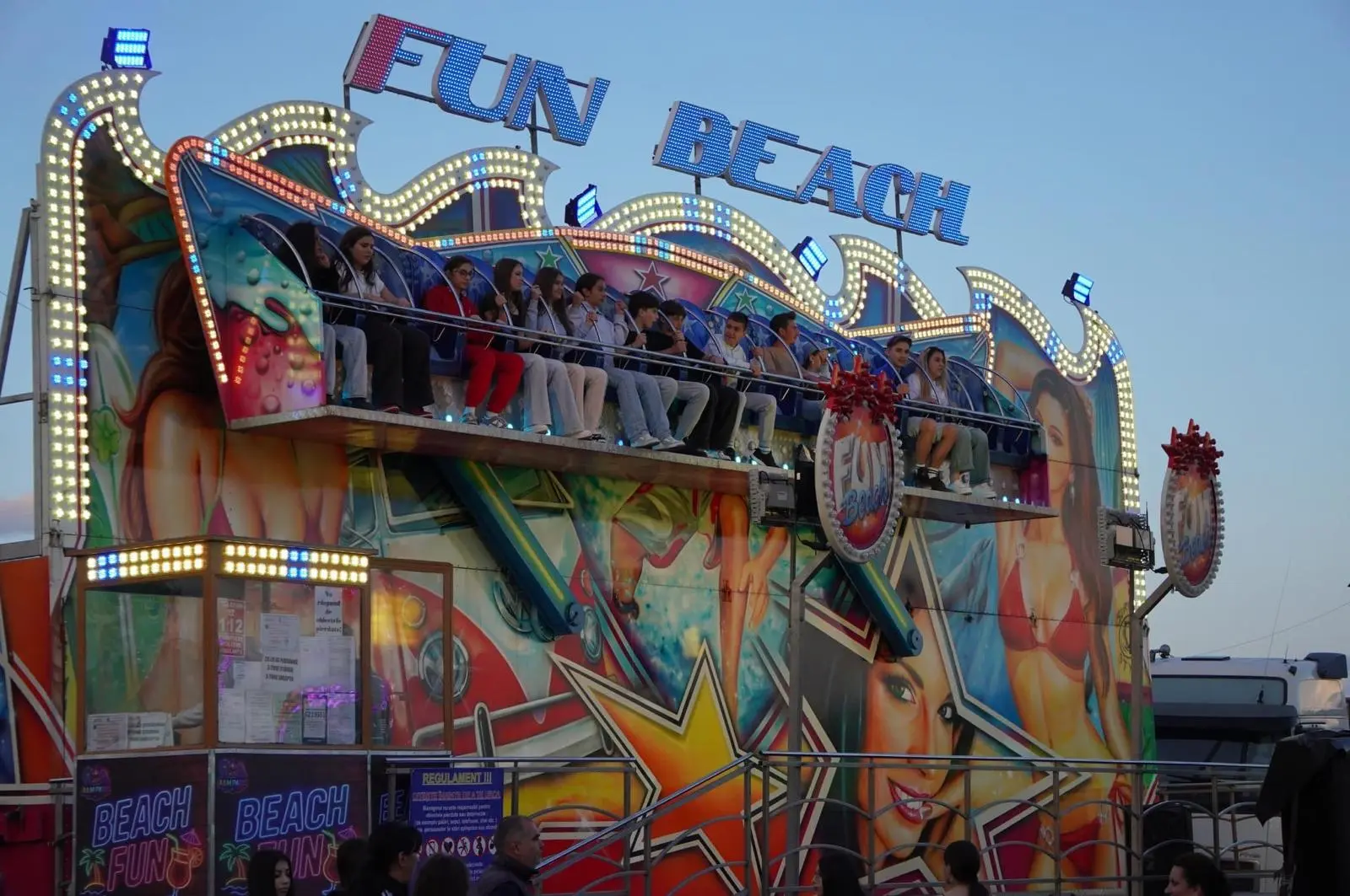 Atracția Fun Beach la A&M Parc